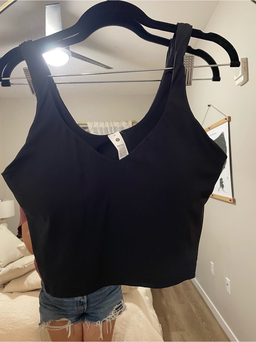 Black Size 10 Lululemon Align tank
